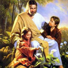Jezus en de kindertjes